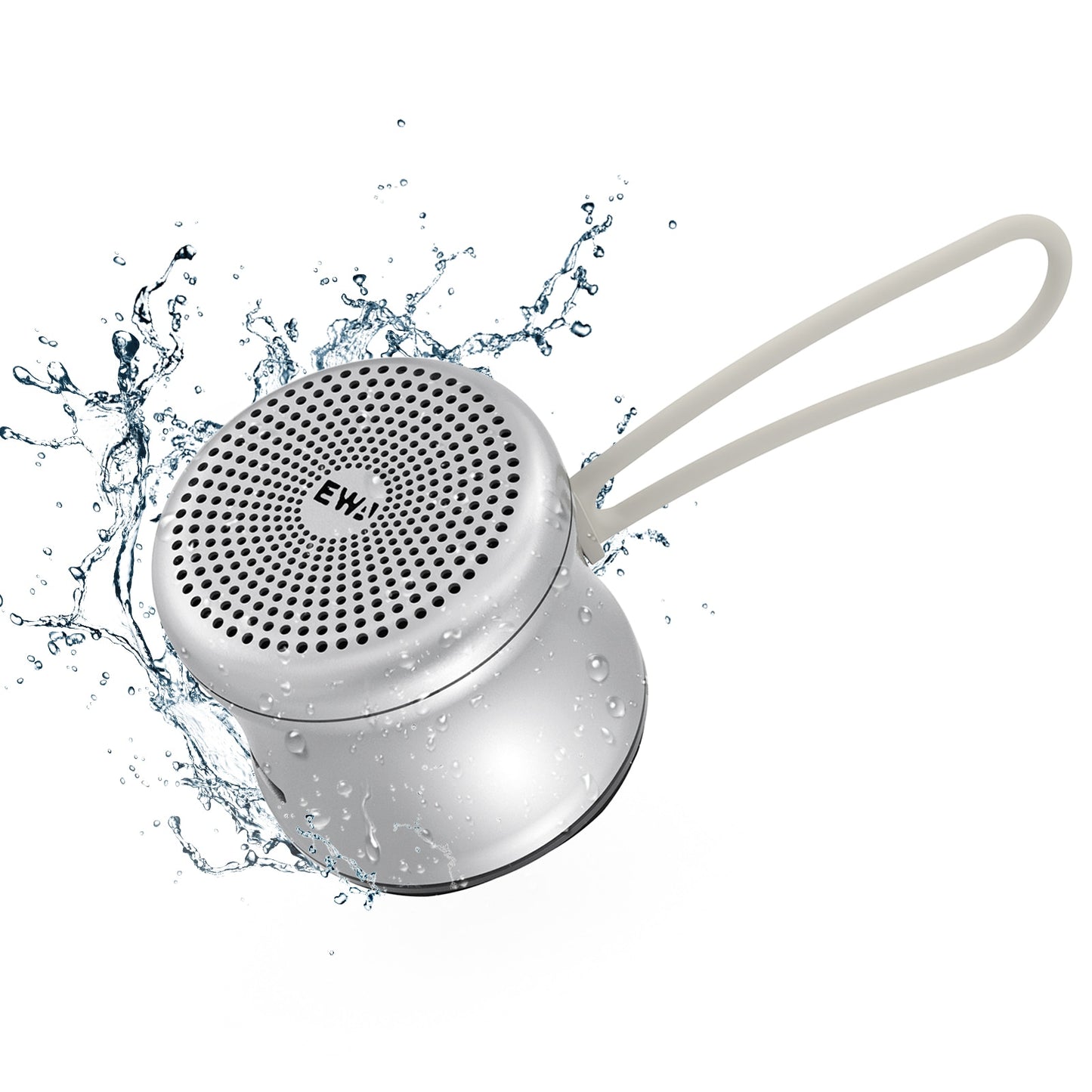 EWA A106 Pro Mini Bluetooth Speaker with Custom Bass Radiator, IPX7 Waterproof, Super Portable Speakers, Travel Case Packed - mannisgreatdeals