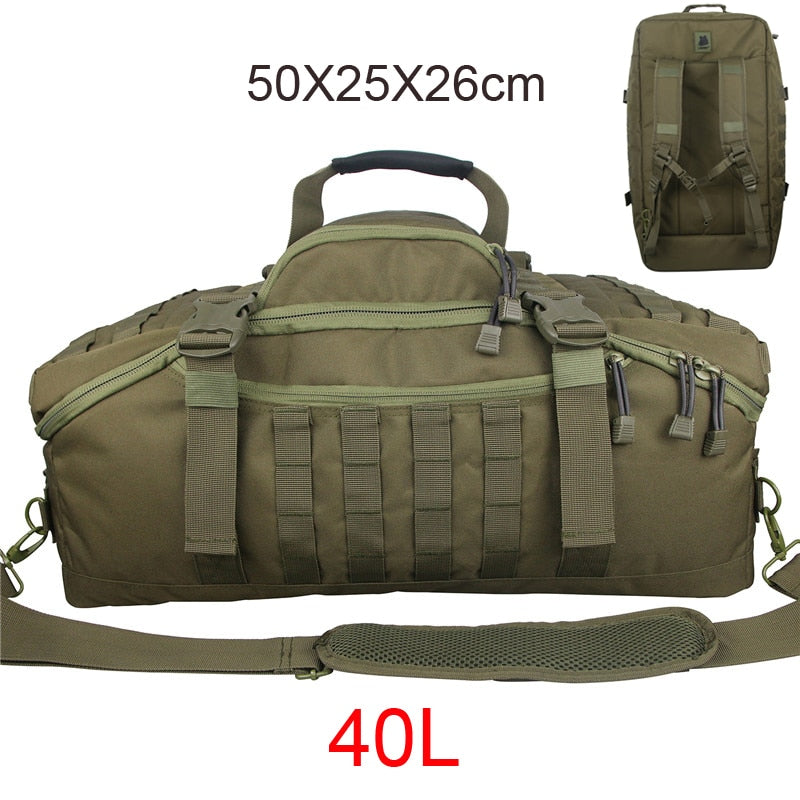 Gym Bags Fitness Camping Trekking Bags Hiking Travel Waterproof Hunting Bag Assault Military Outdoor - mannisgreatdeals