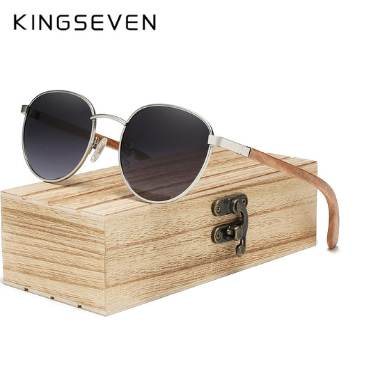 Fashion Polarized Sunglasses For Men Women Handmade Natural Wooden Eyewear - mannisgreatdeals