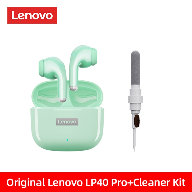 Original Lenovo LP40 Pro TWS Earphones Wireless Bluetooth 5.1 Sport Noise Reduction Headphones Touch Control 250mAH 2022 New - mannisgreatdeals