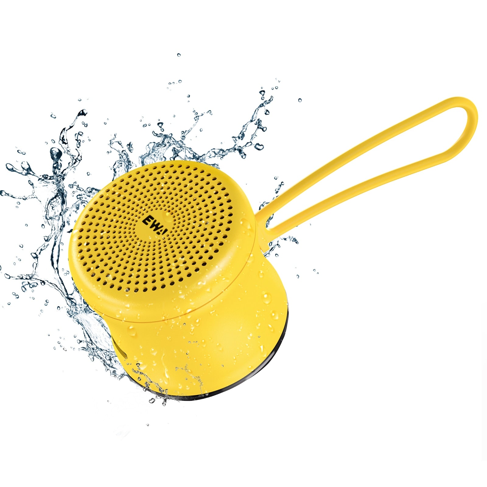 EWA A106 Pro Mini Bluetooth Speaker with Custom Bass Radiator, IPX7 Waterproof, Super Portable Speakers, Travel Case Packed - mannisgreatdeals