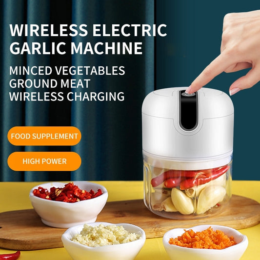 Multifunctional Cooking Machine Automatic Household Meat Grinder Baby Supplementary Food Stirring Minced Garlic Minced - mannisgreatdeals